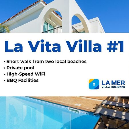 La Vita Villa #1 โปรทาราส ภายนอก รูปภาพ